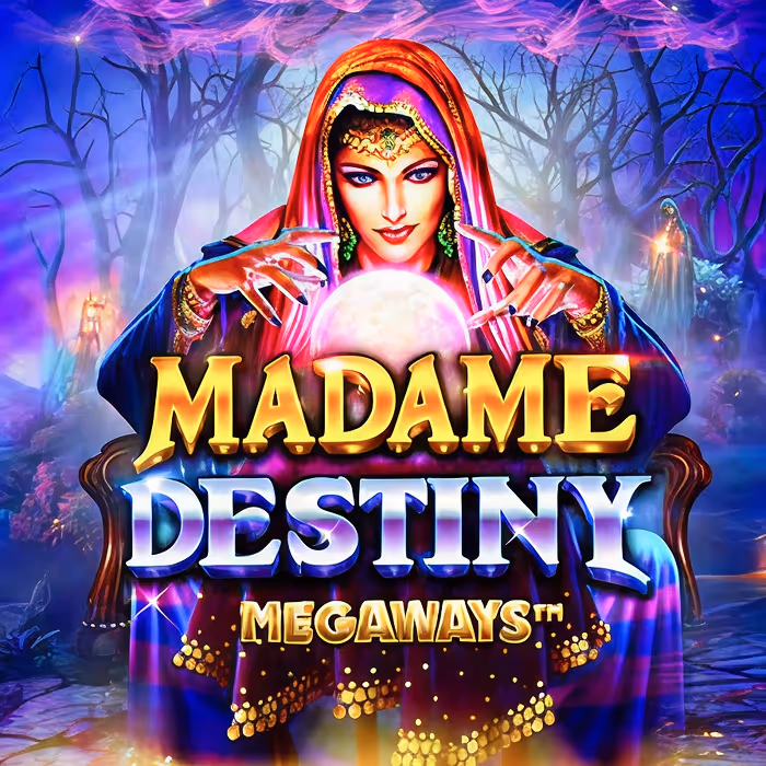 Madame Destiny slot featuring fortune telling theme and mystical symbols